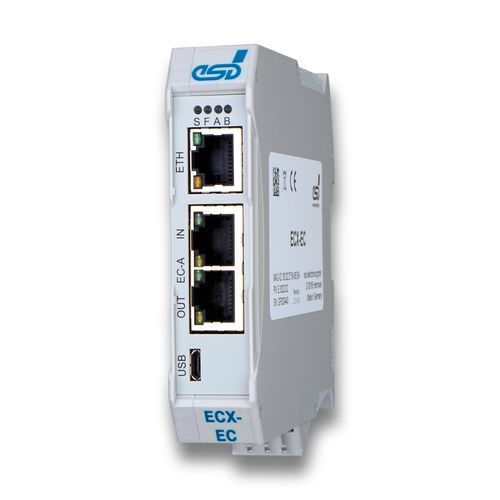 Puente vía Ethernet - ECX-EC - esd electronics gmbh - EtherCAT