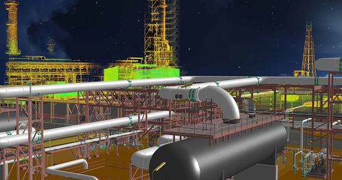 Software de medición - CloudWorx for Intergraph Smart® 3D - Hexagon PPM - de modelización / de diseño / de red