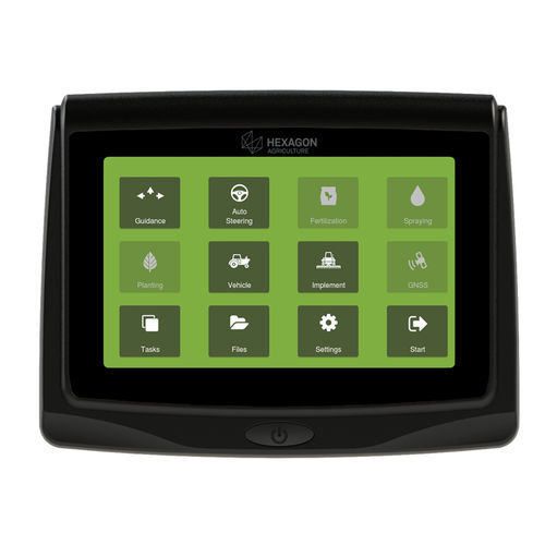 Visualizador LCD - HxGN AgrOn ISOBUS - Hexagon PPM - táctil / 800 x 480 / 1280 x 800
