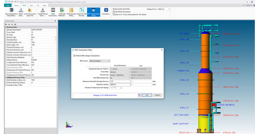 Software de análisis - PV Elite® - Hexagon PPM - de ingeniería / de diseño / de seguridad