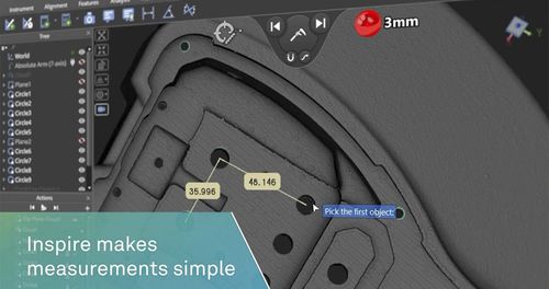 Software de análisis - Inspire - Hexagon PPM - de interfaz / de medición / de control de calidad