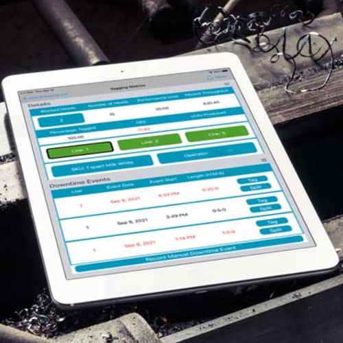 Software de ERP - Downtime Tagging - Hexagon PPM - OEE / de máquina / de impresión
