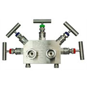 Manifold de 5 vías - MF5V - PCI INSTRUMENTS LTD - de acero inoxidable / para aceite
