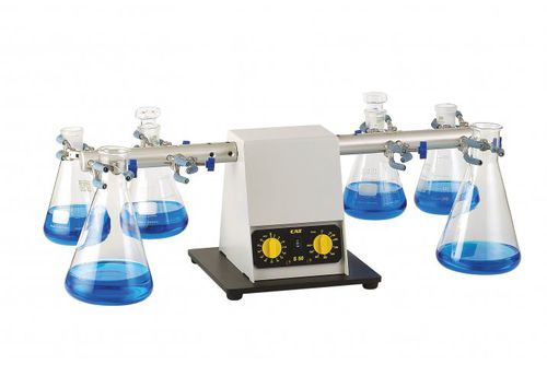 Agitador de laboratorio por ola - S series - Ingenieurbüro CAT M. Zipperer - analógico / de matraz