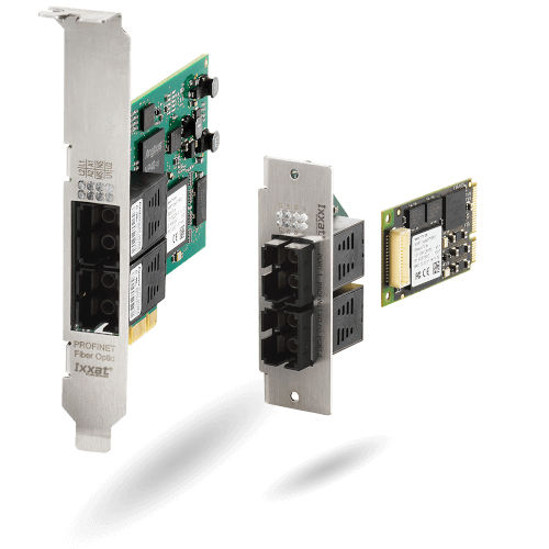 Tarjeta de interfaz Mini PCI Express - 1.01.0341.26153  - IXXAT Automation - ProfiNet / industrial / esclava
