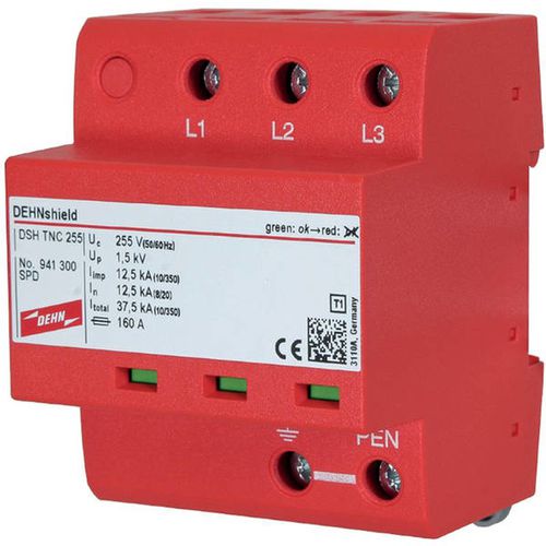 Protector de sobretensión de tipo 2 - DSH series - DEHN + SÖHNE - de tipo 1 / de tipo 3 / para alimentación eléctrica