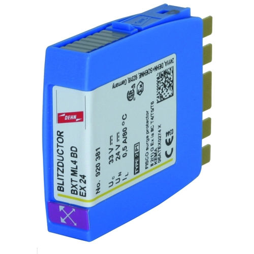 Protector de sobretensión de tipo 2 - BXT ML4 BD EX 24 - DEHN + SÖHNE - para redes de telecomunicaciones / compacto / multipolar