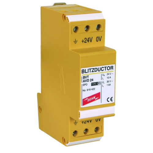 Protector de sobretensión de tipo 3 - BVT AVD 24 - DEHN + SÖHNE - para alimentación eléctrica / de telecomunicación / CEI
