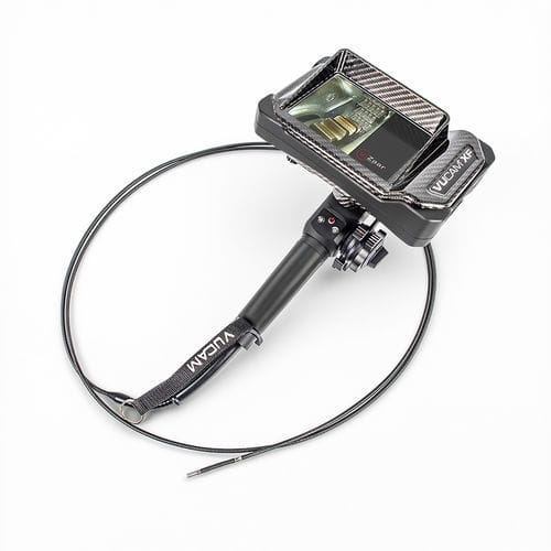 Video-endoscopio flexible - VUCAM® XF series - VIZAAR - para inspección de motor a turbina / para productos alimentarios / para motor