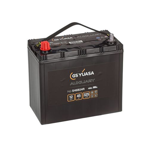 Batería ácido-plomo - HJ-S46B24R - GS Yuasa - bloque / 12 V / para vehículo eléctrico