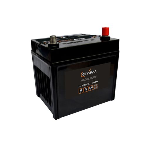 Batería ácido-plomo - HJ-S55D23L - GS Yuasa - bloque / 12 V / para vehículo eléctrico