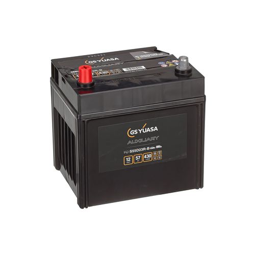 Batería ácido-plomo - HJ-S55D23R-B - GS Yuasa - bloque / 12 V / sin mantenimiento