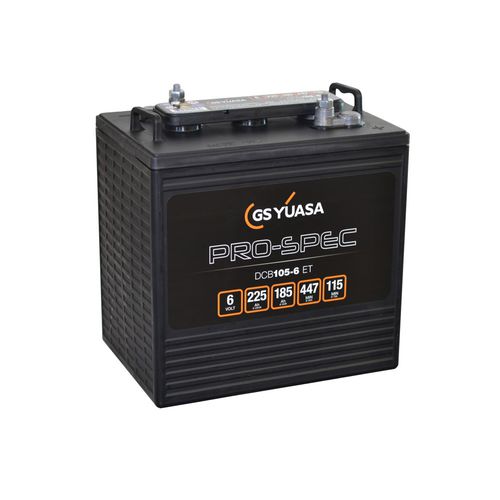 Batería AGM - DCB105-6(ET) - GS Yuasa - bloque / 6 V / para vehículo eléctrico