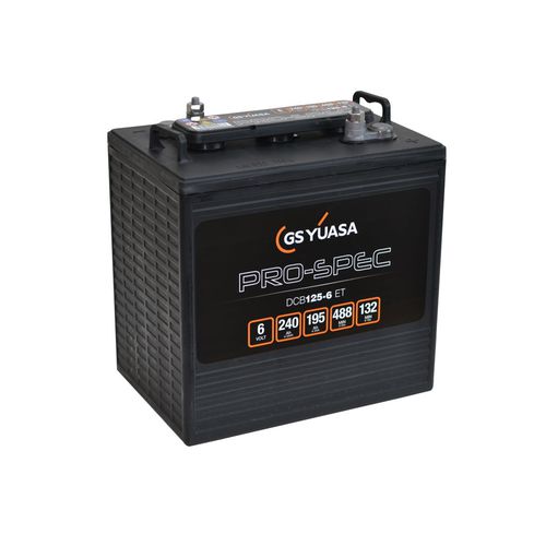 Batería AGM - DCB125-6(ET) - GS Yuasa - bloque / 6 V / para vehículo eléctrico