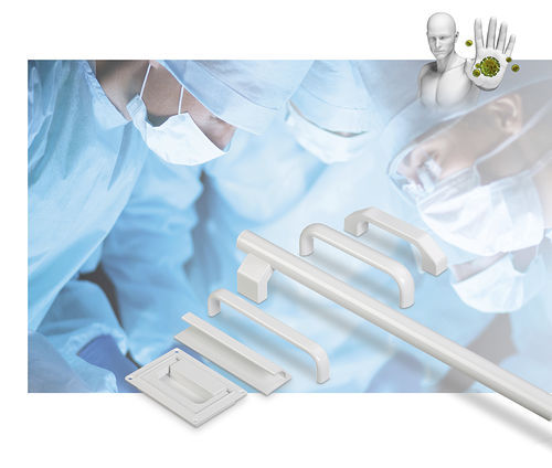 Manilla adaptable - Rohde AG - para aplicaciones médicas / de aluminio / con protección