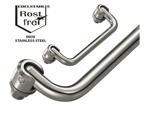 Manilla abatible - EK series - Rohde AG - de acero inoxidable