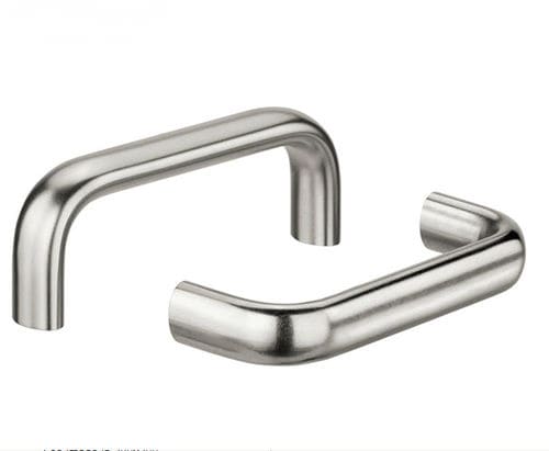 Manilla de puerta - Serie EO - Rohde AG - de acero inoxidable / oval / robusta