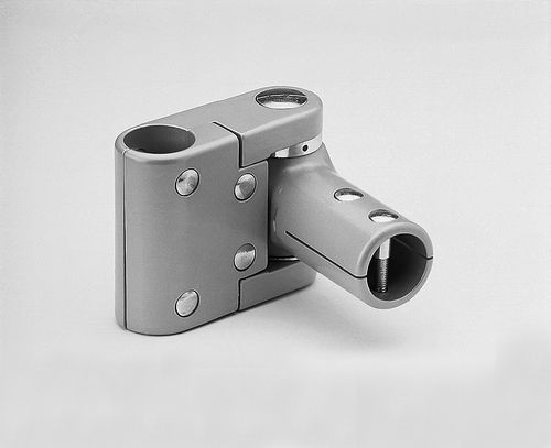 Conexión de tubo redondo - Rohde AG - de aluminio / de aleación de aluminio / sujeción pendular