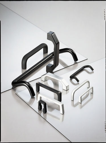 Manilla de puerta - Rohde AG - de aluminio / en U / arqueada