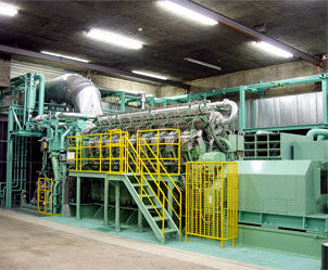 Planta de cogeneración con motor de combustión - Terasaki Electric Circuit Breaker