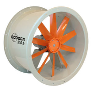 Ventilador de pared - HCT/EC series - SODECA - reversible / IP55 / axial