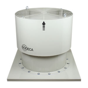 Ventilador de tejado - THT/ROOF series - SODECA - axial / de extracción / anticorrosión