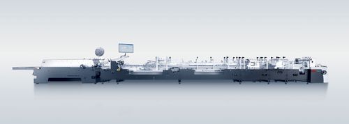 Máquina encoladora para la industria del embalaje - Diana Smart  - Heidelberger Druckmaschinen AG - cartón