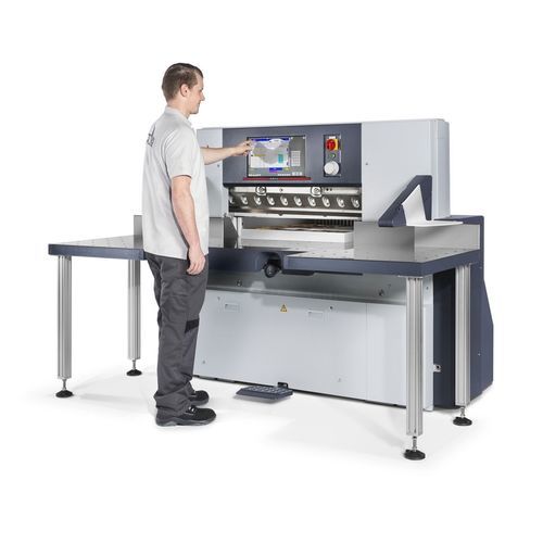 Guillotina programable - POLAR N 78 - Heidelberger Druckmaschinen AG - de alta velocidad / de precisión / automática