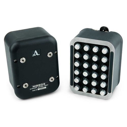 Transductor de ultrasonidos de onda longitudinal - M2503 - ACS-Solutions GmbH - con contacto / de contacto directo / baja frecuencia