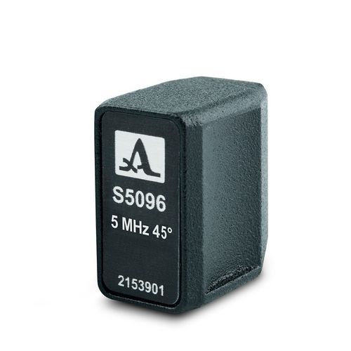 Transductor de ultrasonidos de haces inclinados - S5096 – 2153901 - ACS-Solutions GmbH - piezoeléctrico / de doble cristal / de onda longitudinal