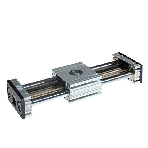 Unidad de guiado de patín - J3 series - UNIVER Group - compacta / para cilindros neumáticos / para cilindros sin varilla