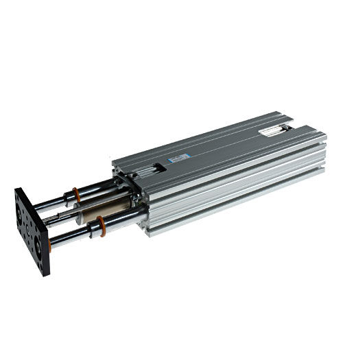 Unidad de guiado lineal de patín - J64RT2 series - UNIVER Group - para cilindro / con riel / compacta