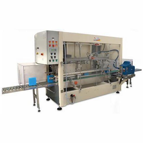 Precintadora de cajas de cartón varias solapas - Eco series - DS Smith - cola hot-melt / automática