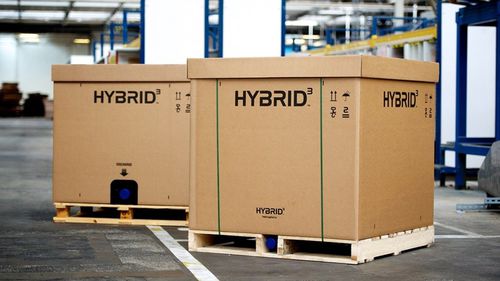 Embalaje de cartón ondulado - Hybrid³ - DS Smith - para transporte / de líquidos / de manipulación