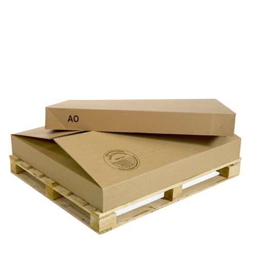 Caja-palé de cartón - DS Smith - de transporte / para almacenamiento / plegable