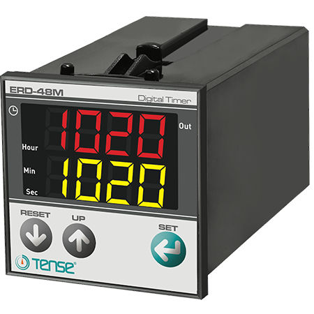 Minutería digital - ERD-48M - Tense Electronic - electrónico / montado en panel / con doble display
