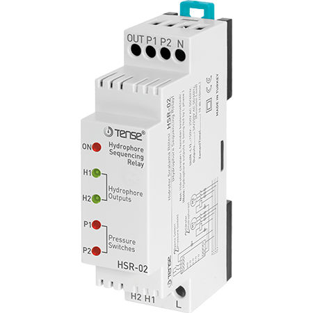 Minutería electrónico - HSR-02 - Tense Electronic - de secuencia / en riel DIN