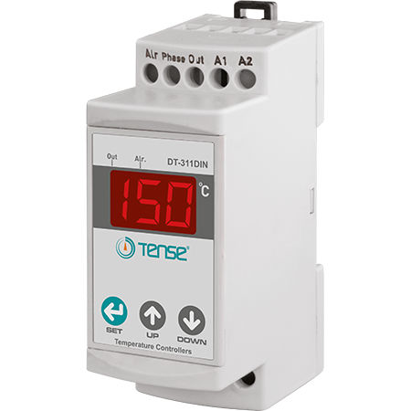 Controlador de temperatura digital - DT-321DIN - Tense Electronic - PID / de calor / de refrigeración