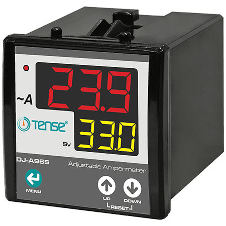 Amperímetro reglable - DJ-A96S - Tense Electronic - AC / digital / montado en panel