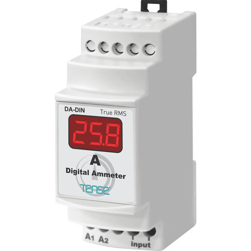 Amperímetro AC - DA-DIN - Tense Electronic - digital / en riel DIN / para aplicaciones industriales