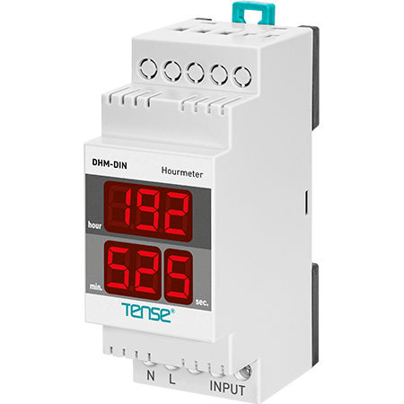 Contador horario - DHM-DIN - Tense Electronic - digital / electrónico / en riel DIN