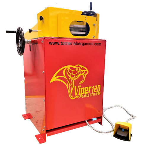 Peladora para cables eléctricos - VIPER SB 120 R - Torneria Bergamini - eléctrica