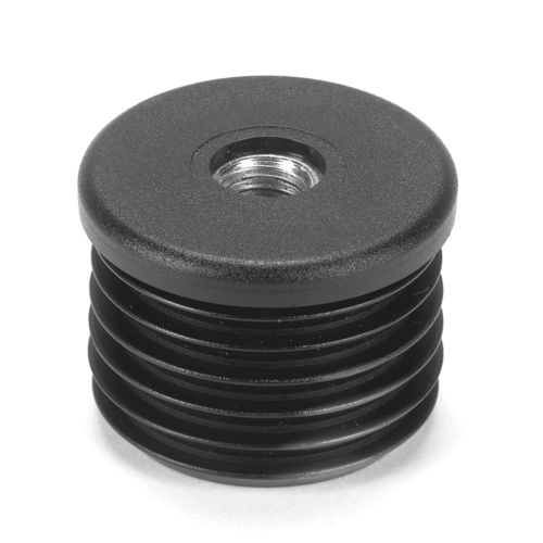 Inserto roscado - 34000424 series - TECNODIN - de PA / redondo / para extremos de tubos redondos