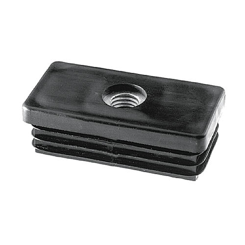 Inserto roscado - 34000431 series - TECNODIN - de PE / rectangular / para extremos de tubos