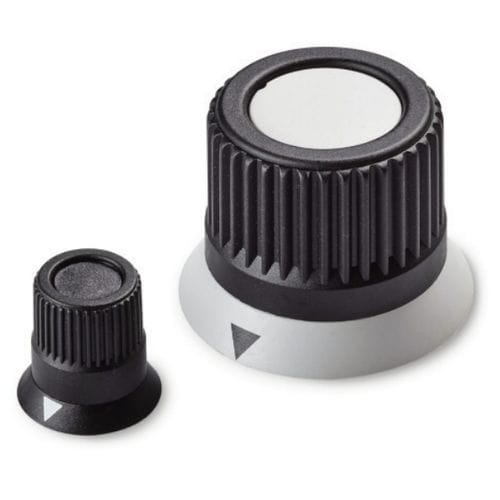 Botón de mando moleteado - 470046 series - TECNODIN