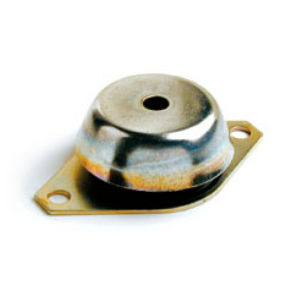 Soporte antivibratorio cónico - 410031 series - TECNODIN - de elastómero / para motor / de placa