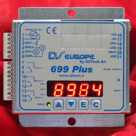 Indicador de pesaje digital - 699Plus - S2Tech srl - empotrable / analógico / para elevador