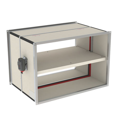 Compuerta cortafuegos rectangular - CU2L  - Rf-t