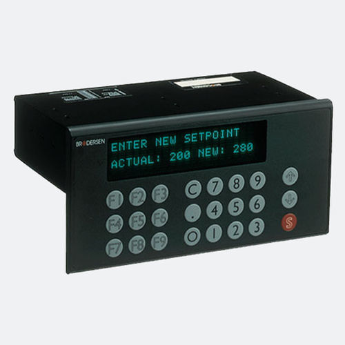 Terminal de operador con teclado - UCT series - Brodersen Controls - empotrable / 320 x 200 / LCD