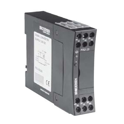 Convertidor de señal analógico - PXC-10 - Brodersen Controls - en riel DIN / con aislamiento galvánico